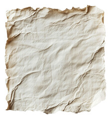 Obraz premium PNG Crumpled old paper texture