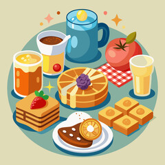 tea and sweets