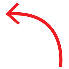 Abstract perspective line stripes with dimensional effect arrow isolated on white background.