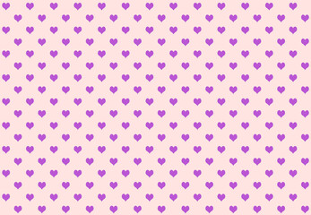 Heart MediumOrchid color on pink background. For Background.