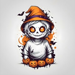 Halloween t-shirt design