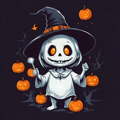 Halloween t-shirt design