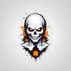 Fototapeta premium Halloween t-shirt design