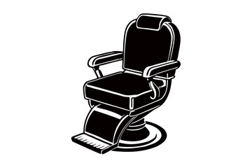 Creative Chair and Bench Silhouette Vector Art Illustration 