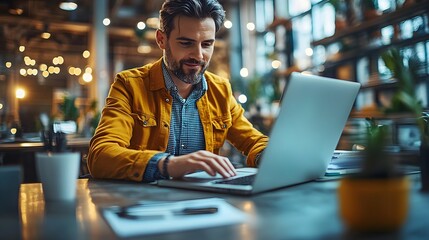 Obraz premium Business professionals gathering in an industrial office, hands on the desktop, engaging in a cheerful and productive appointment