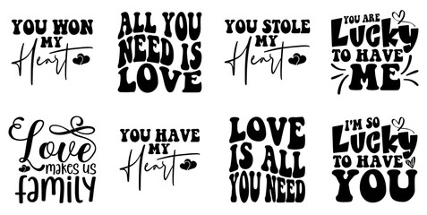 Obraz premium Minimal Valentines Day Teacher Phrases, Inscriptions Collection Vector Illustration for Mug Design, Brochure, Vouchers