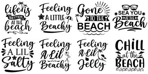 Decorative Bear Hand Lettering, Typographic Emblems Pack Vector Illustration for Infographic, Motion Graphics, Poster