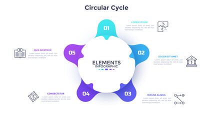 Modern Infographic Vector Template