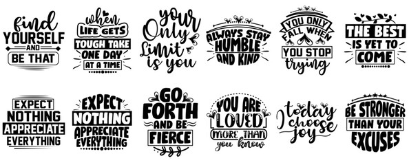 Fototapeta premium Classic Inspirational Trendy Retro Style Illustration, Typography Collection Vector Illustration for Advertisement, Stationery, Decal