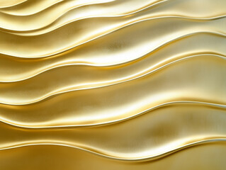 Obraz premium Textured picture on cream background diagonal golden wave.Tempate. Ai generated