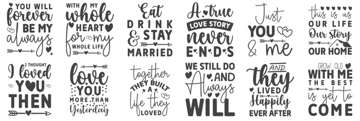 Fototapeta premium Colourful Anniversary Typography, Trendy Retro Style Illustration Bundle Vector Illustration for Stationery, Presentation, Newsletter