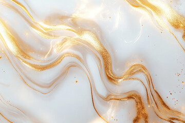 white marble with Gold line pattern backgroud texture