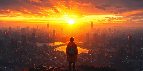 Fototapeta premium 東京風景