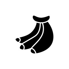 banana glyph icon