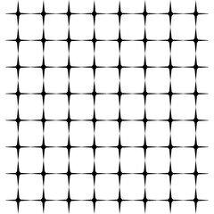 Black and white pattern on white background
