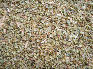 Dried oregano  leaves for ingredient food