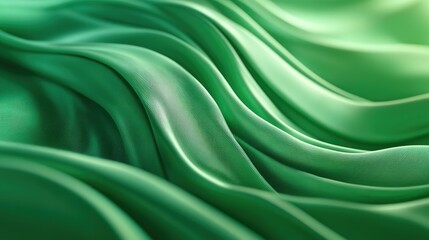Obraz premium Organic green lines forming an abstract pattern, ideal for a dynamic and fresh wallpaper.