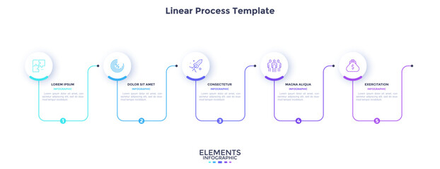 Modern Infographic Vector Template