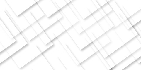 Abstract Minimal Geometric background with triangular bright light with soft shadows as pattern. White minimal line design. baseness technology and communication concept Decoration arrow design.	
