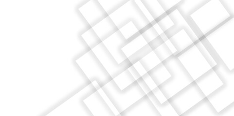 Obraz premium Abstract Minimal Geometric background with triangular bright light with soft shadows as pattern. White minimal line design. baseness technology and communication concept Decoration arrow design. 