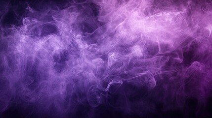 Fototapeta premium An abstract purple smoke background with fog and mist textures, perfect for adding mysterious effects to designs.