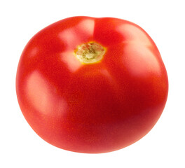 Tomato isolated on transparent background.