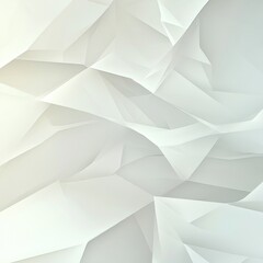 Obraz premium Abstract White Geometric Pattern with Subtle Depth and Texture