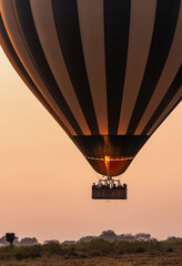 Balloon Safari at Serengeti National Park, Tanzania © Azathoth Pics