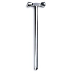 Photograph of a medical reflex hammer a common diagnostic tool used by healthcare professionals to assess neurological function and reflexes of patients during medical examinations or evaluations