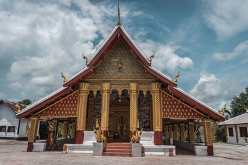 Naklejka premium culture and Nature Travel Laos, highlights in Luang Prabang Province