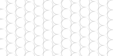 Abstract white geometric overlapping circle background with shadow. Vector circles template vector design. white background texture, Xmas, backdrop, lights, wallpaper design.	