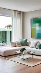 Fototapeta premium modern living room