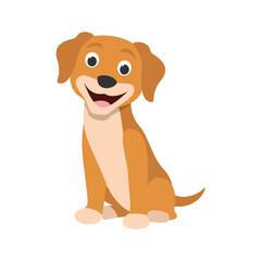 Cute Dog Vector Illustration for Pet Lovers