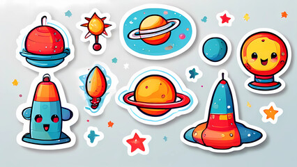 stellar-style sticker