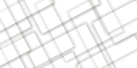 Abstract Minimal Geometric background with triangular bright light with soft shadows as pattern. White minimal line design. baseness technology and communication concept Decoration arrow design.	