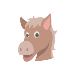 Donkey Head Vector Illustration Graphic Design
