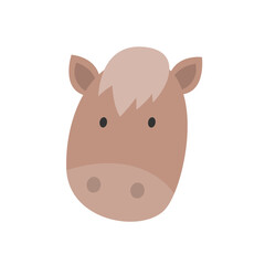 Donkey Head Vector Illustration Graphic Design