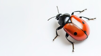 Urban, natural aesthetics, aesthetic inspiration, insect, beetle, bug, macro, nature, ladybird, ladybug, red, animal, fly, green, leaf, black, isolated, summer,  close-up, closeup, pest, spring, small
