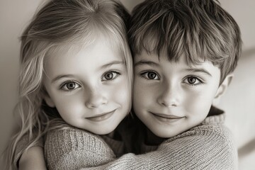 Drawing siblings, Generative AI