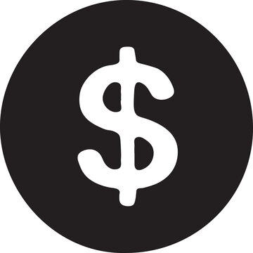 recommend clip art: dollar  icon currency or dollar symbol flat icon for apps and websites