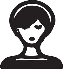 Women Icon, Girl Icon Vector Style illustrations