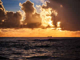 Fototapeta premium A beautiful sunrise 