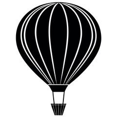 Fototapeta premiumBalloon Parachute vector art illustration. 