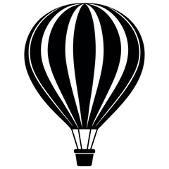 Obraz premiumBalloon Parachute vector art illustration. 