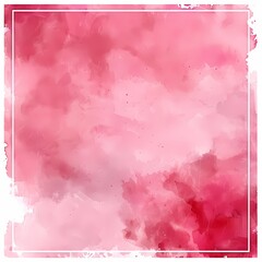 Fototapeta premium A delicate pink watercolor background with a smooth gradient and artistic splash design.