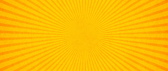 Sun rays background. Summer Banner