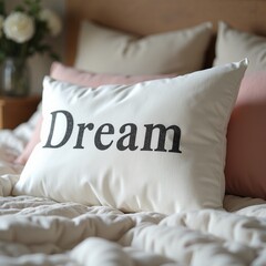 Dreamy Pillow on Cozy Bed