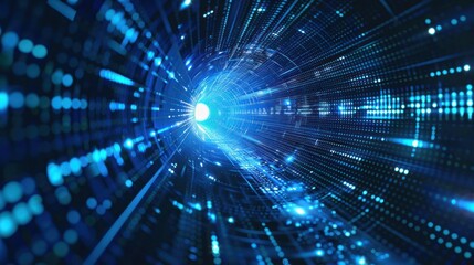 Digital Tunnel of Light