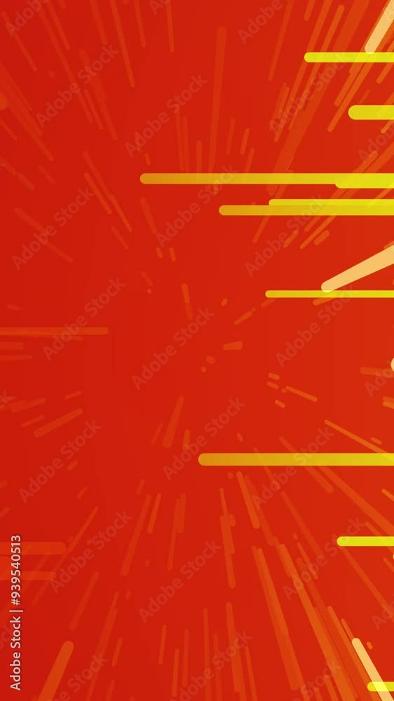 Poster colorful background of horizontal and diagonal rays moving towards each other. animation. bright nar