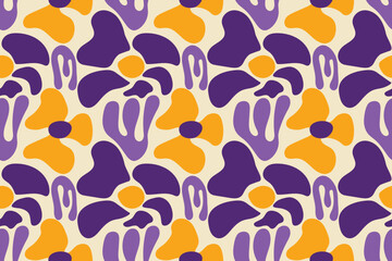 seamless floral pattern. vector illustration
